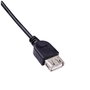 Akyga USB kábel USB-A dugó, USB-A alj 1.80 m Fekete AK-USB-07 2. bélyegkép