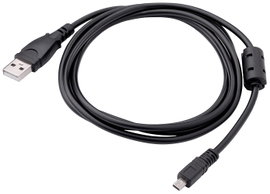 Akyga USB kábel USB-A dugó, UC-E6 1.50 m Fekete AK-USB-20
