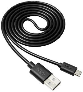 Akyga USB kábel USB-A dugó, USB mikro B dugó 1.00 m Fekete AK-USB-21