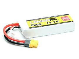 LemonRC Akkucsomag, LiPo 11.1 V 2200 mAh Cellaszám: 3 35 C Soft doboz XT60