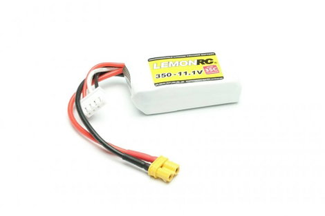 LemonRC Akkucsomag, LiPo 11.1 V 350 mAh Cellaszám: 3 35 C Soft doboz XT30