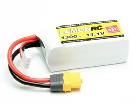 LemonRC Akkucsomag, LiPo 11.1 V 1300 mAh Cellaszám: 3 35 C Soft doboz XT60