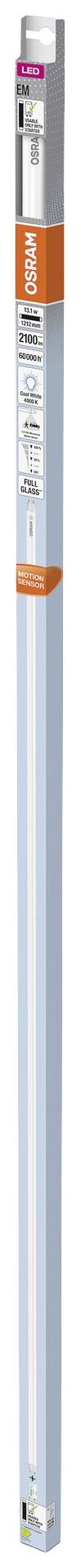 OSRAM LED EEK: C (A - G) G13 Cső forma 13.1 W = 36 W Semleges fehér (Ø x Ma) 26.70 mm x 26.70 mm 1 d 2. kép