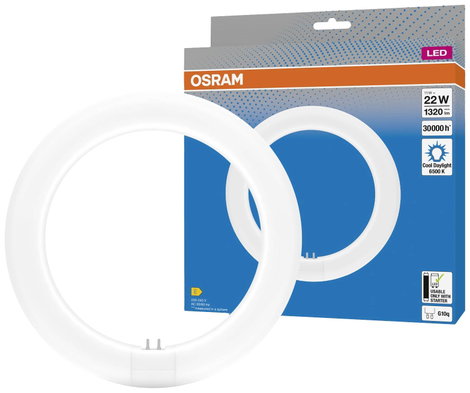 OSRAM LED EEK: E (A - G) G10q Gyűrű forma 11 W = 22 W Hidegfehér (Ø x Ma) 312 mm x 312 mm 1 db 4. kép