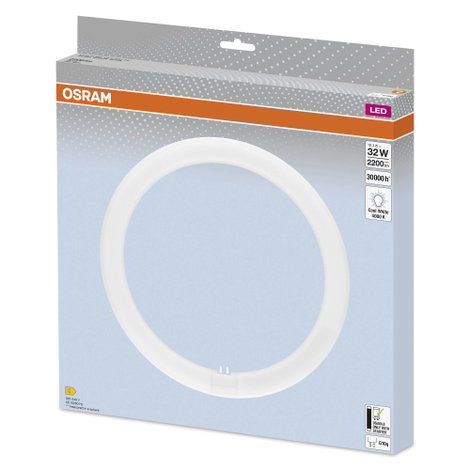 OSRAM LED EEK: E (A - G) G10q Gyűrű forma 18.3 W = 32 W Semleges fehér (Ø x Ma) 300 mm x 300 mm 1 db 2. kép