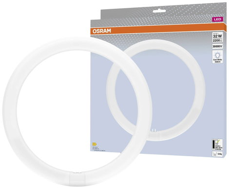 OSRAM LED EEK: E (A - G) G10q Gyűrű forma 18.3 W = 32 W Semleges fehér (Ø x Ma) 300 mm x 300 mm 1 db 4. kép
