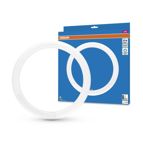 OSRAM LED EEK: E (A - G) G10q Gyűrű forma 18.3 W = 32 W Hidegfehér (Ø x Ma) 300 mm x 300 mm 1 db 3. kép