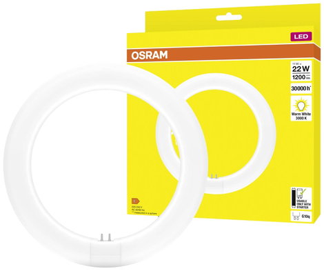 OSRAM LED EEK: F (A - G) G10q Gyűrű forma 11 W = 22 W Melegfehér (Ø x Ma) 312 mm x 312 mm 1 db 3. kép