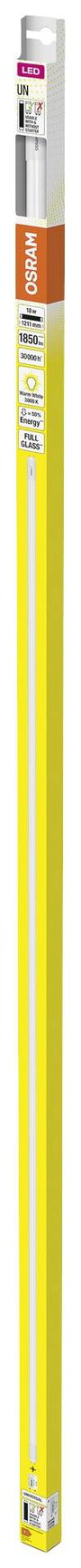 OSRAM LED EEK: F (A - G) G13 Cső forma 18 W = 36 W Melegfehér (Ø x Ma) 27.80 mm x 27.80 mm 1 db 2. bélyegkép