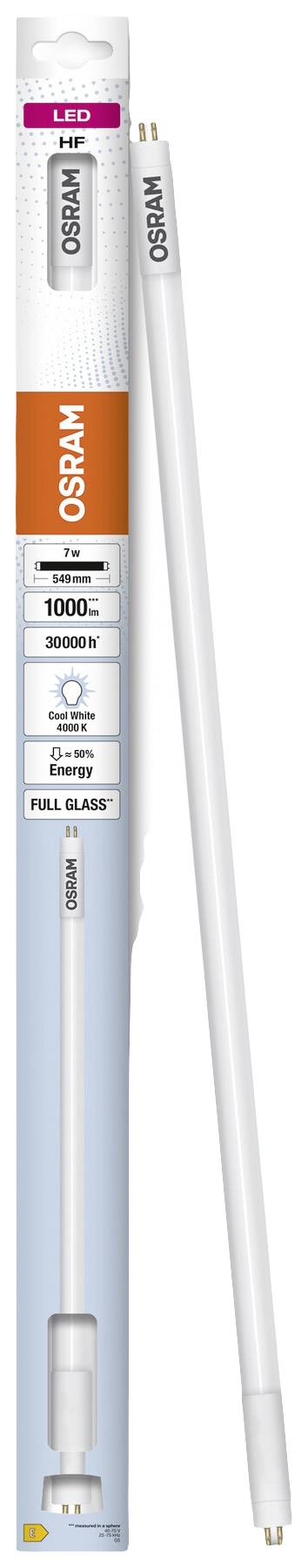 OSRAM LED EEK: E (A - G) G5 Cső forma 7 W = 14 W Semleges fehér (Ø x Ma) 18.50 mm x 18.50 mm 1 db 3. kép