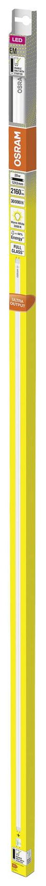 OSRAM LED EEK: F (A - G) G13 Cső forma 20 W = 36 W Melegfehér (Ø x Ma) 26.80 mm x 26.80 mm 1 db 2. bélyegkép