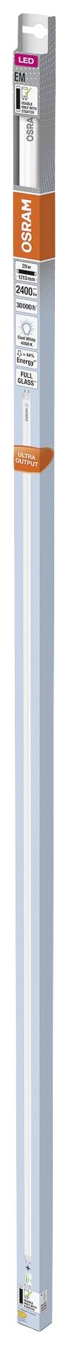 OSRAM LED EEK: E (A - G) G13 Cső forma 20 W = 36 W Semleges fehér (Ø x Ma) 26.80 mm x 26.80 mm 1 db 2. kép