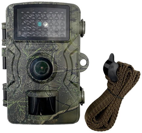 Berger & Schröter DH1 Vadmegfigyelő kamera 16 Megapixel Fekete LED-ek, Hangfelvevő Terepszínű zöld, 4. kép