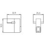 Siemens 3RT1916-4BB31 Párhuzamos kapcsolás összekötő 1 db 2. bélyegkép