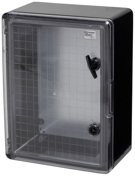 Boxexpert BXPPABSBT300400170-F01 Installációs műszerdobozok 170 x 300 x 400 ABS műanyag Fekete 1 db 4. kép