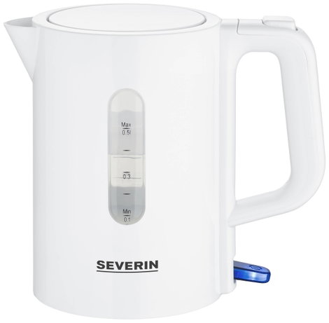 Severin WK 3462 Vízforraló Zsinór nélküli, Túlhevülés elleni védelem, BPA mentes Fehér