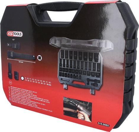KS Tools 515.0065 Dugókulcs betét készlet 515.0065 5. kép