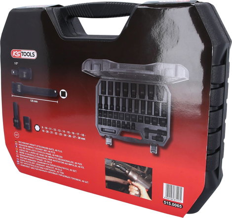 KS Tools 515.0065 Dugókulcs betét készlet 515.0065 7. kép
