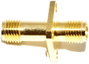 Mueller Electric BU-P72973 Mérőadapter SMA alj - SMA alj Arany bélyegkép