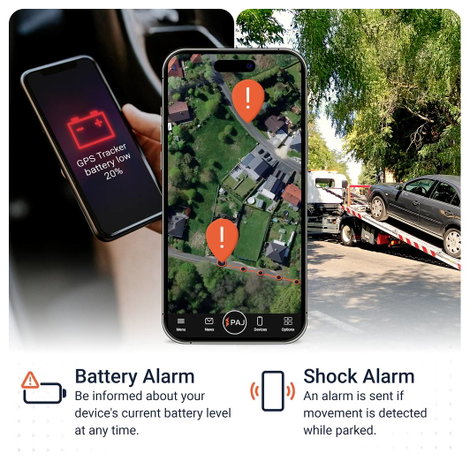 PAJ GPS POWER FINDER 4G GPS adatgyűjtő Járműkövetés Fekete 4. kép