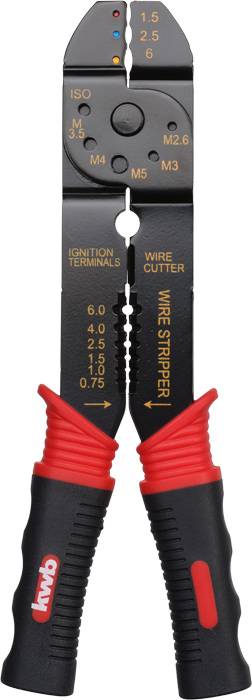 kwb 403100 Krimpelőfogó 0.75 - 6 mm²