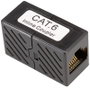 Roline RJ45 csatlakozóaljzat RJ45 Átalakító CAT 6 Fekete bélyegkép