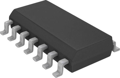 PIC processzor, ház típus: SOIC-14,Microchip Technology PIC16F616-I/SL