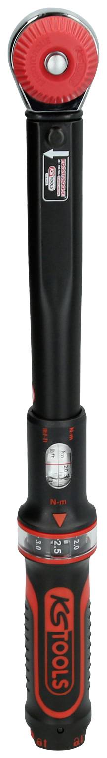KS Tools ERGOTORQUE®precision 516.1432 Nyomatékkulcs Racsnival 1/2 (12.5 mm) 20 - 100 Nm