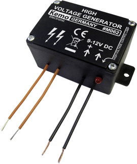 Nagyfeszültség generátor, villanypásztor, KEMO M062