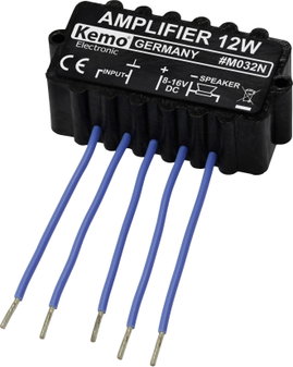 Erősítő modul 12W, Kemo M032