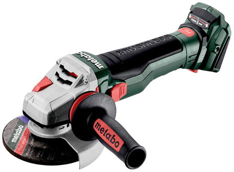 Metabo WB 18 LTX BL 15-125 Quick 601730850 Akkus sarokcsiszoló 125 mm kefe nélkül, akku nélkül, tölt