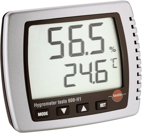 Testo 608-H1 digitális hő- és páratartalom mérő