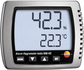 Testo 608-H2 digitális hő- és párataralom mérő