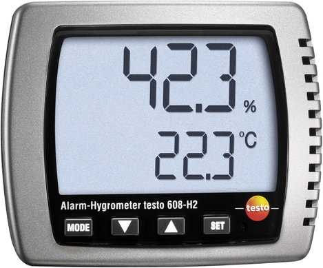 Testo 608-H2 digitális hő- és párataralom mérő