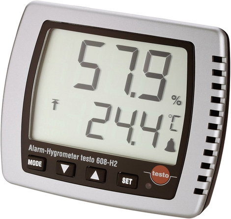 Testo 608-H2 digitális hő- és párataralom mérő 2. kép