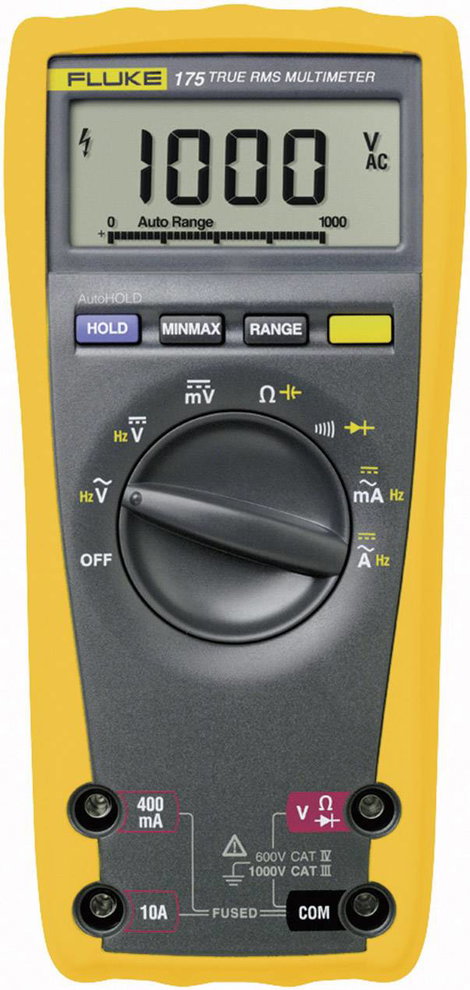 Digitális multiméter, True RMS mérőműszer 10A AC/DC Fluke 175 2. kép