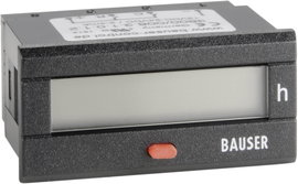 Digitális üzemóra számláló modul 115-240V/AC 45x22mm Bauser 3800.3.1.0.1.2