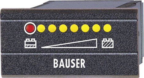 Digitális üzemóra számláló modul 115-240V/AC 45x45mm Bauser 3801.3.1.0.1.2 2. kép