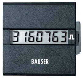 Digitális impulzus számláló modul 115-240V/AC 45x45mm Bauser 3811.2.1.7.0.2