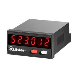Üzemóra számláló modul 10-30V/DC beépítési méret 45 x 22mm Kübler Codix 523