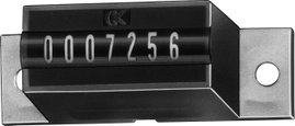 Mechanikus összegző számláló modul 7 digites 24V/DC beépítési méret 29 x 14mm Kübler AK 07.00 Typ.AK