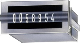 Mechanikus összegző számláló modul 7 digites 24V/DC beépítési méret 30 x 13mm Kübler AK 07.20 Typ.K 