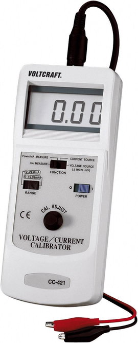 Áram és feszültség kalibrátor Voltcraft CC-421