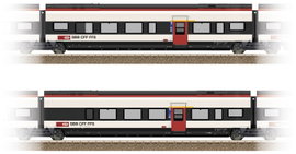 TRIX H0 23283 H0 kiegészítő készlet 3 az SBB Giruno számára J(A4) 1. osztály és K(A3) 1. osztály