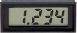 Digitális LCD panelműszer, feszültségmérő, voltmérő modul Voltcraft 70004