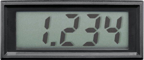 Digitális LCD panelműszer, feszültségmérő, voltmérő modul Voltcraft 70004 2. kép