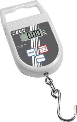 Akasztós mérleg, mérési tartomány 15kg, Kern CH 15K20