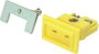 Beépíthető K típusú hőelem csatlakozó aljzat NiCrNi 0.5 mm² B+B Thermo-Technik 0220 0134-01 4. bélyegkép