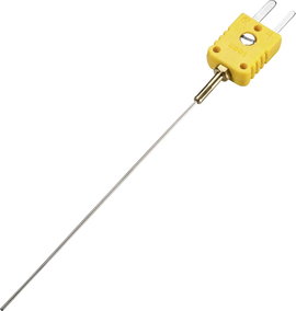 Hőmérséklet érzékelő NiCr Ni, K típusú hőelem, beszúró érzékelő -200-tól +1100 °C-ig B+B Thermo-Tech
