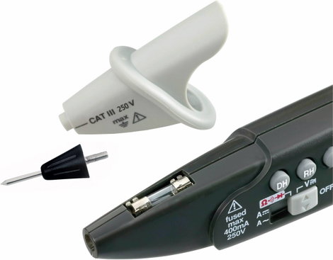 Egykezes stiftmultiméter, toll multiméter 400mA AC/DC Voltcraft VC-86 4. kép
